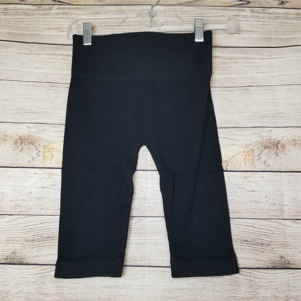 Dynamic Workout Biking Running Jogging Stretchy Ribbed One Size Pants Leggings